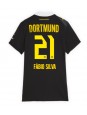 Ženski Nogometna dresi replika Borussia Dortmund Fabio Silva #21 Gostujoči 2026-27 Kratek rokav